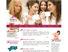 Tablet Screenshot of kobieta.interactive.com.pl